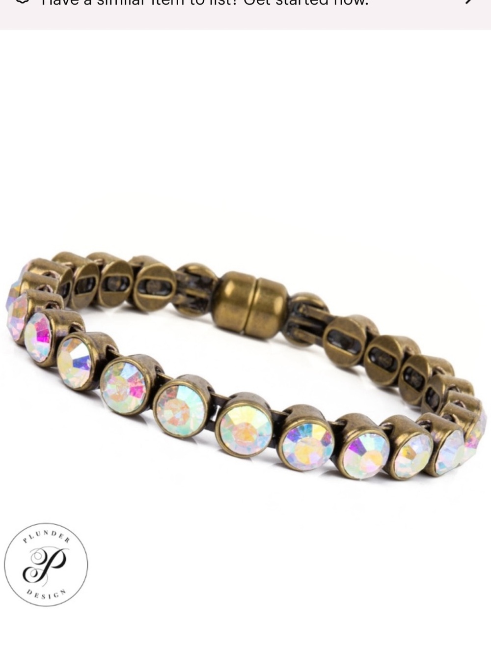 Plunder Flynn Iridescent Magnetic Bangle